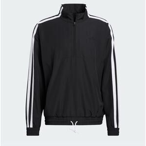 Adidas Men's Basketball Summer Legends Black Windbreaker Size Medium